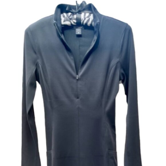 ATHLETA NWT Women's Delancey Dress Black Knit Fully Lined Mock Neck XS MSRP $159 - Picture 5 of 16